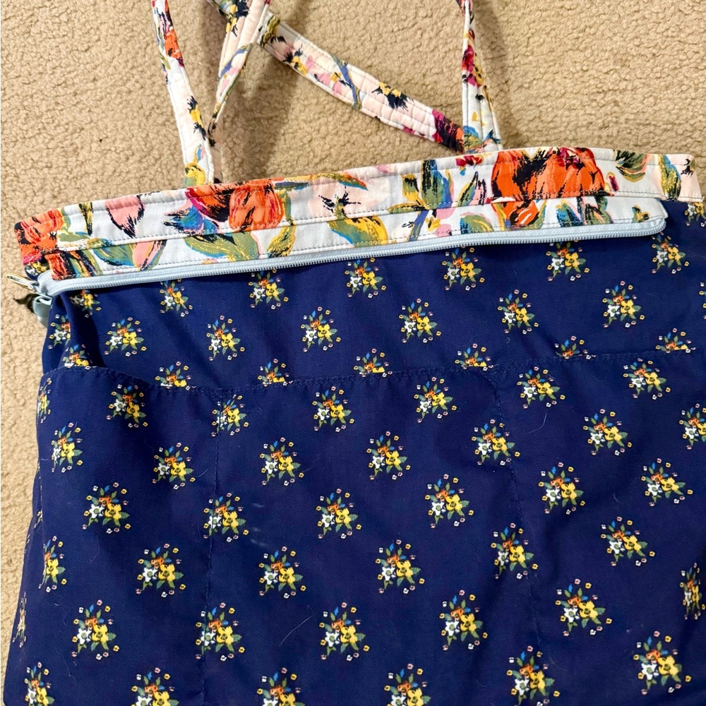 Vera Bradley Floral Quilted Tote Bag - Picture 5 of 5